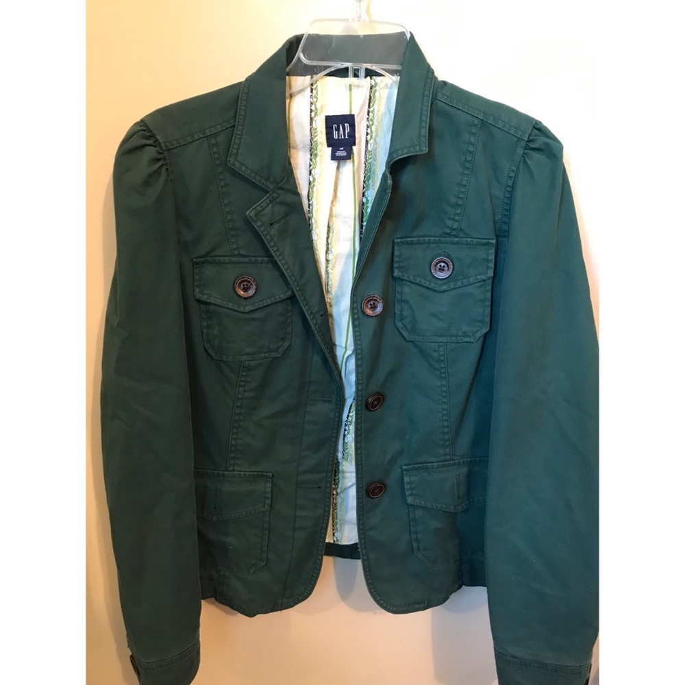 GAP Sport Jacket in Forest Green size 10